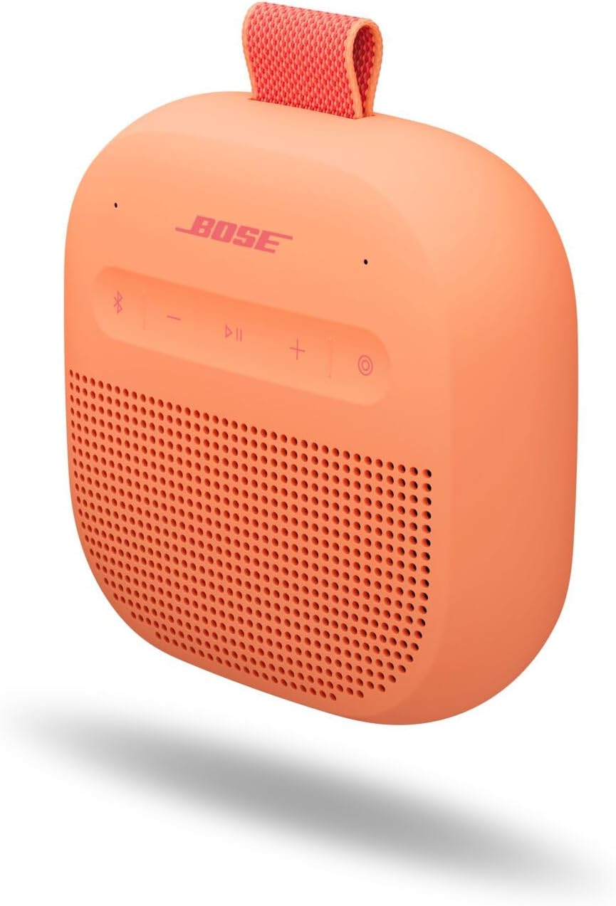 PARLANTE PORTÁTIL BOSE SOUNDLINK MICRO BLUETOOTH 2DA GEN 12H BATERÍA SUNSET PEACH - 4