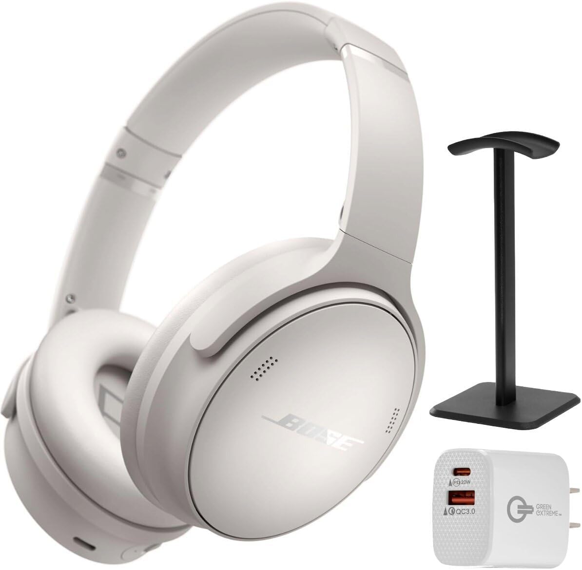 AUDÍFONOS BOSE QUIETCOMFORT INALÁMBRICOS BLUETOOTH BLANCO HUMO - 1