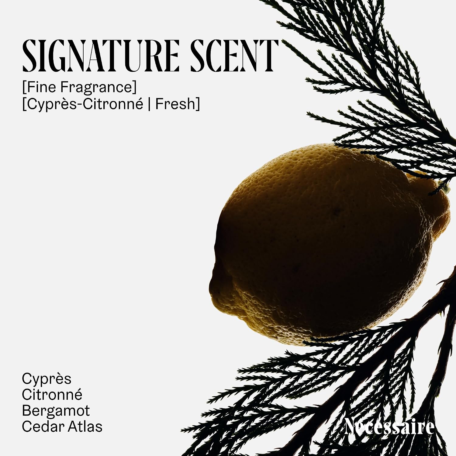 LOCIÓN CORPORAL NÉCESSAIRE CYPRÈS-CITRONNÉ CON NIACINAMIDA - 3