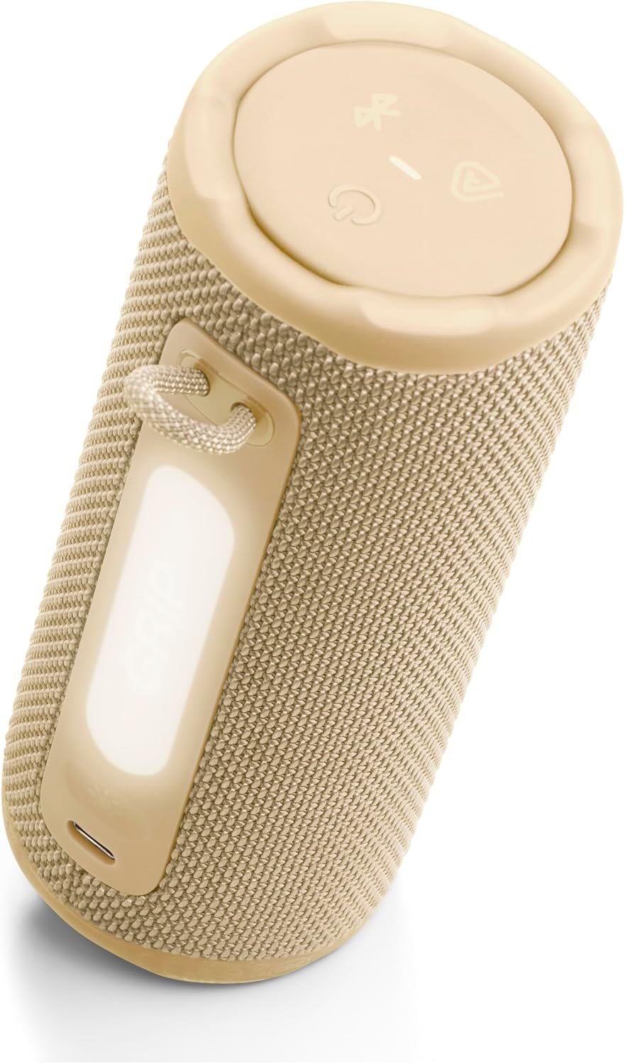PARLANTE PORTÁTIL JBL GRIP BLUETOOTH IMPERMEABLE LUZ AMBIENTAL AMARILLO - 2