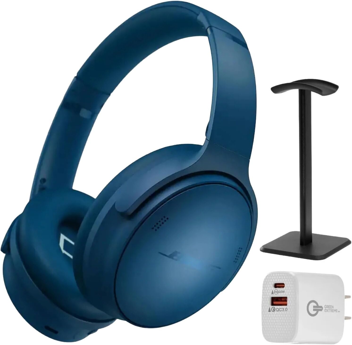 AUDÍFONOS BOSE QUIETCOMFORT BLUETOOTH INALÁMBRICOS CON CANCELACIÓN ACTIVA DE RUIDO Y MICRÓFONO TWILIGHT BLUE - 1