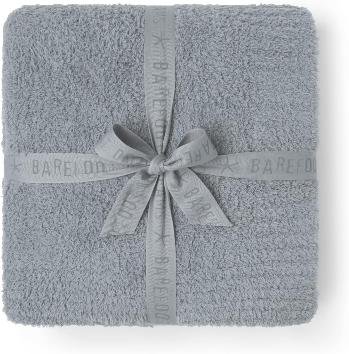 MANTA BAREFOOT DREAMS COZYCHIC THROW PLATA GRIS 54X72 PULGADAS - 1