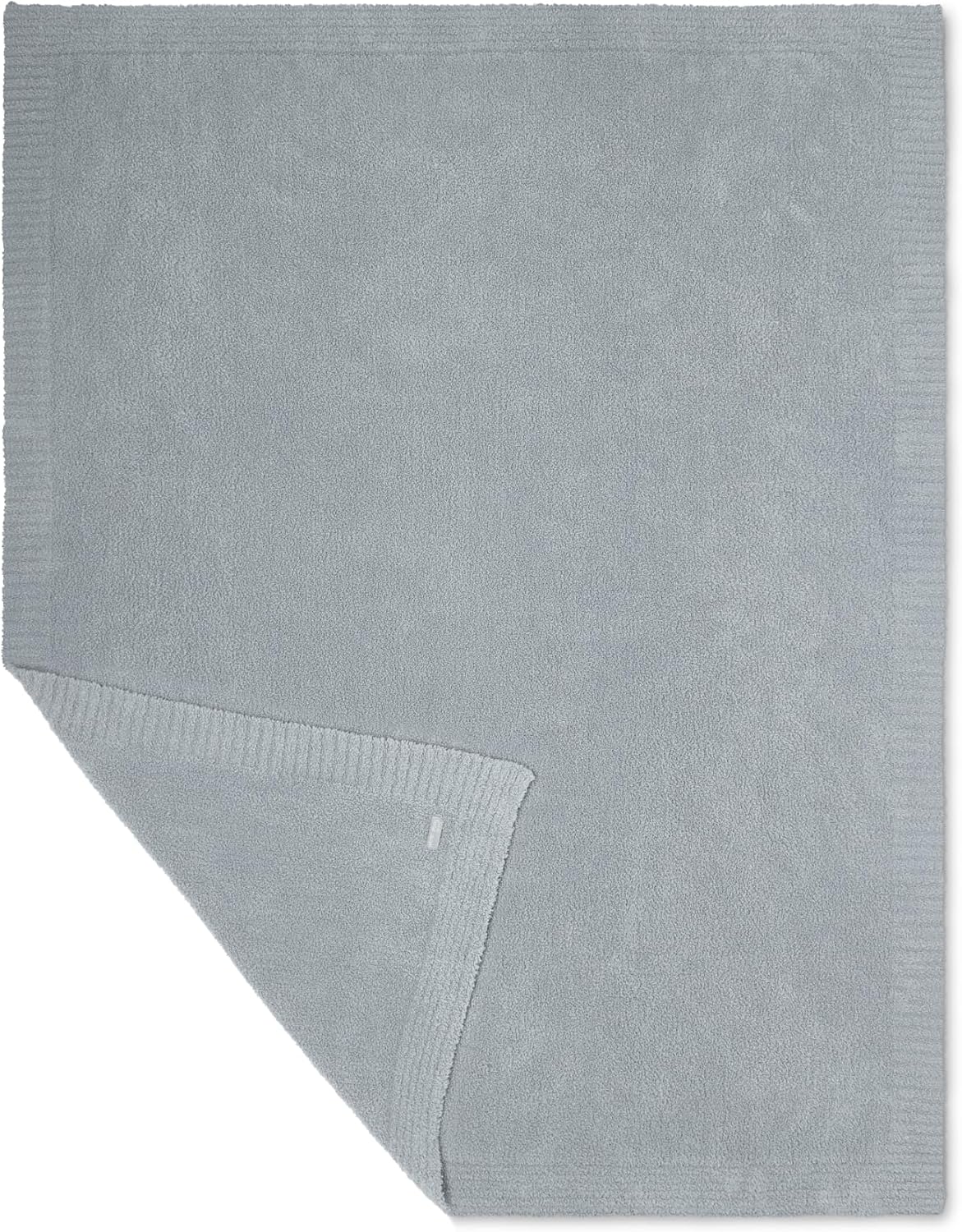 MANTA BAREFOOT DREAMS COZYCHIC THROW PLATA GRIS 54X72 PULGADAS - 4