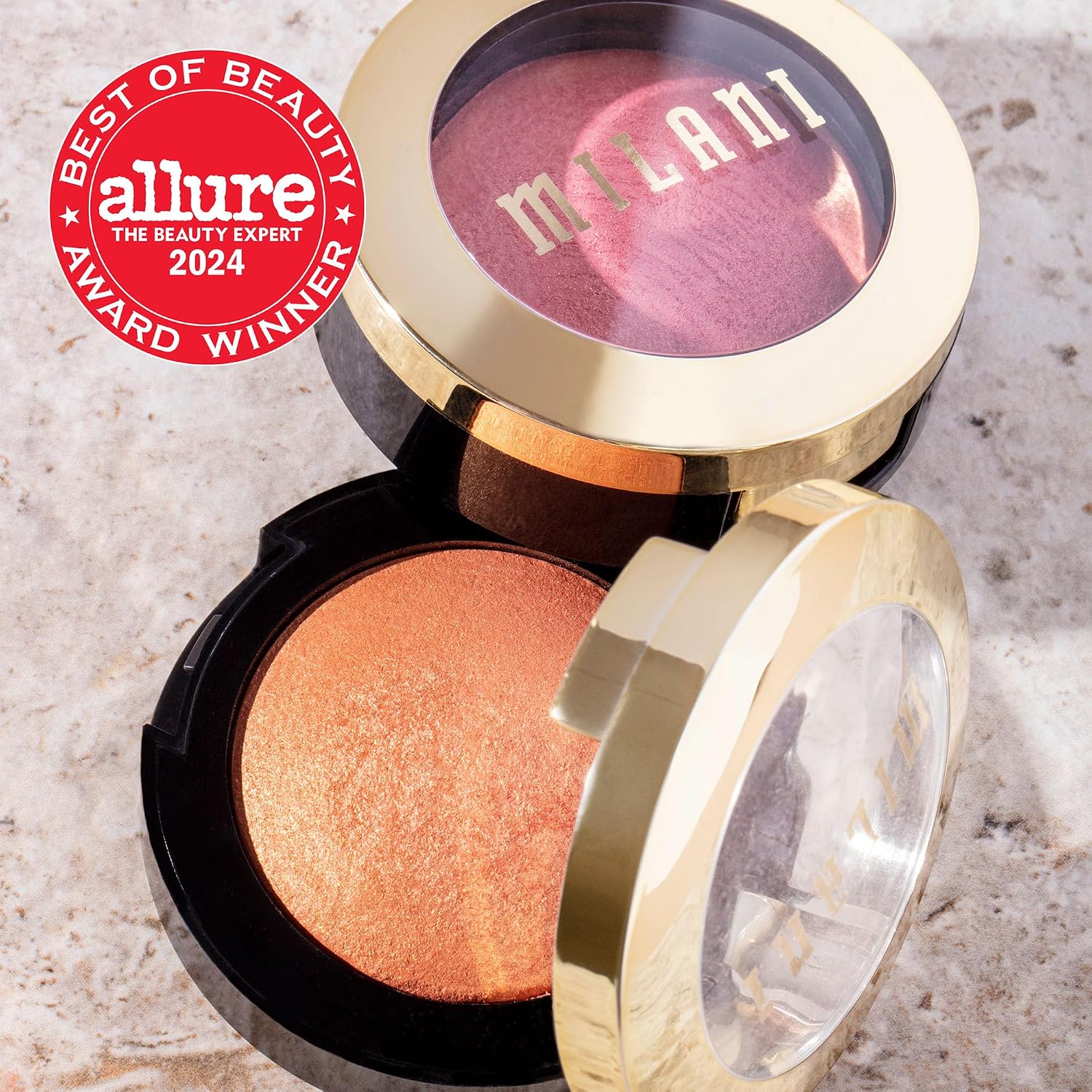 RUBOR EN POLVO MILANI ROSE BLUSH NATURAL MATTE ROMANTIC ROSE - 4