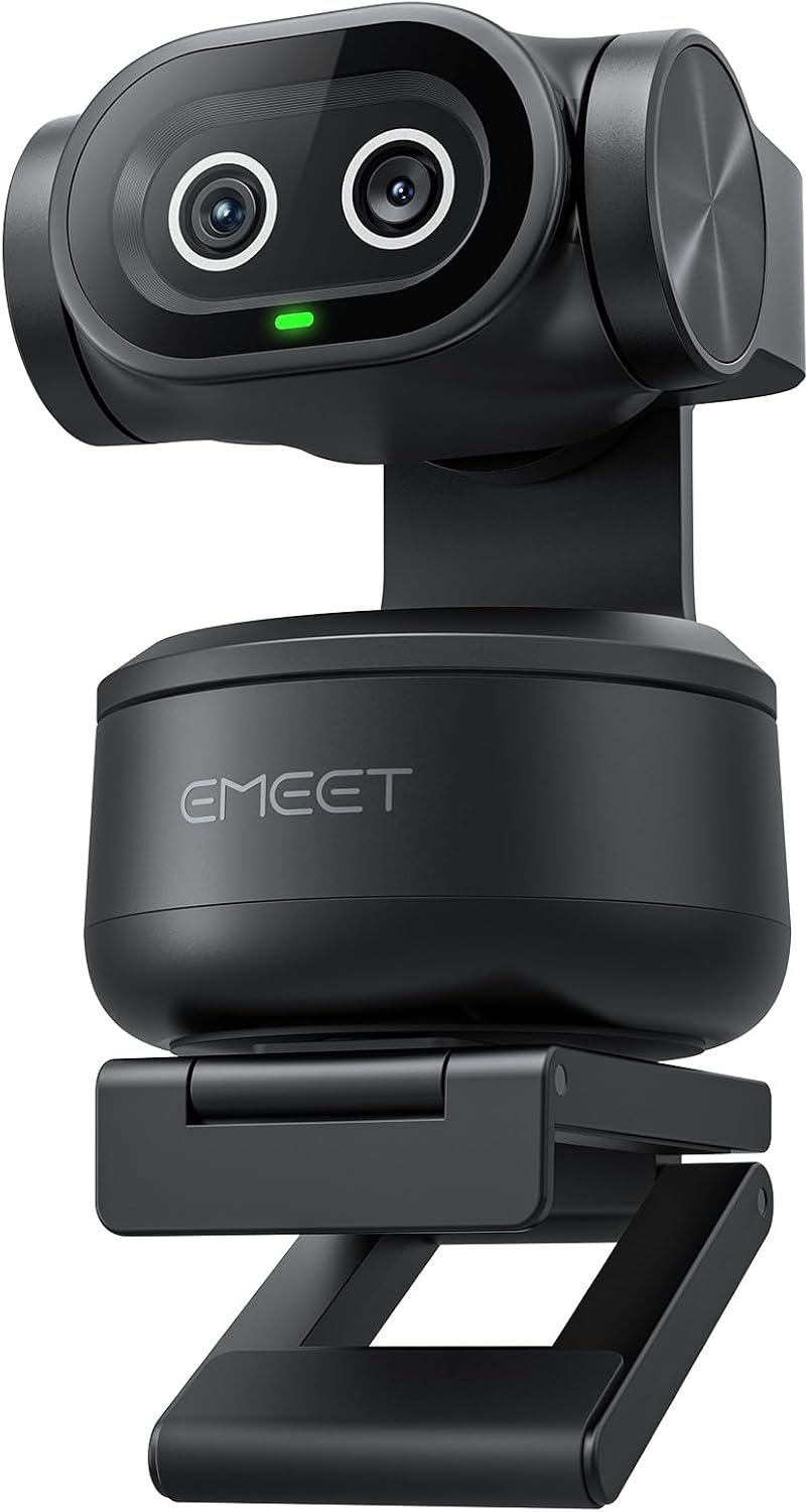 WEBCAM EMEET PIXY DUAL-CAMERA AI PTZ 4K CON SEGUIMIENTO INTELIGENTE - 1