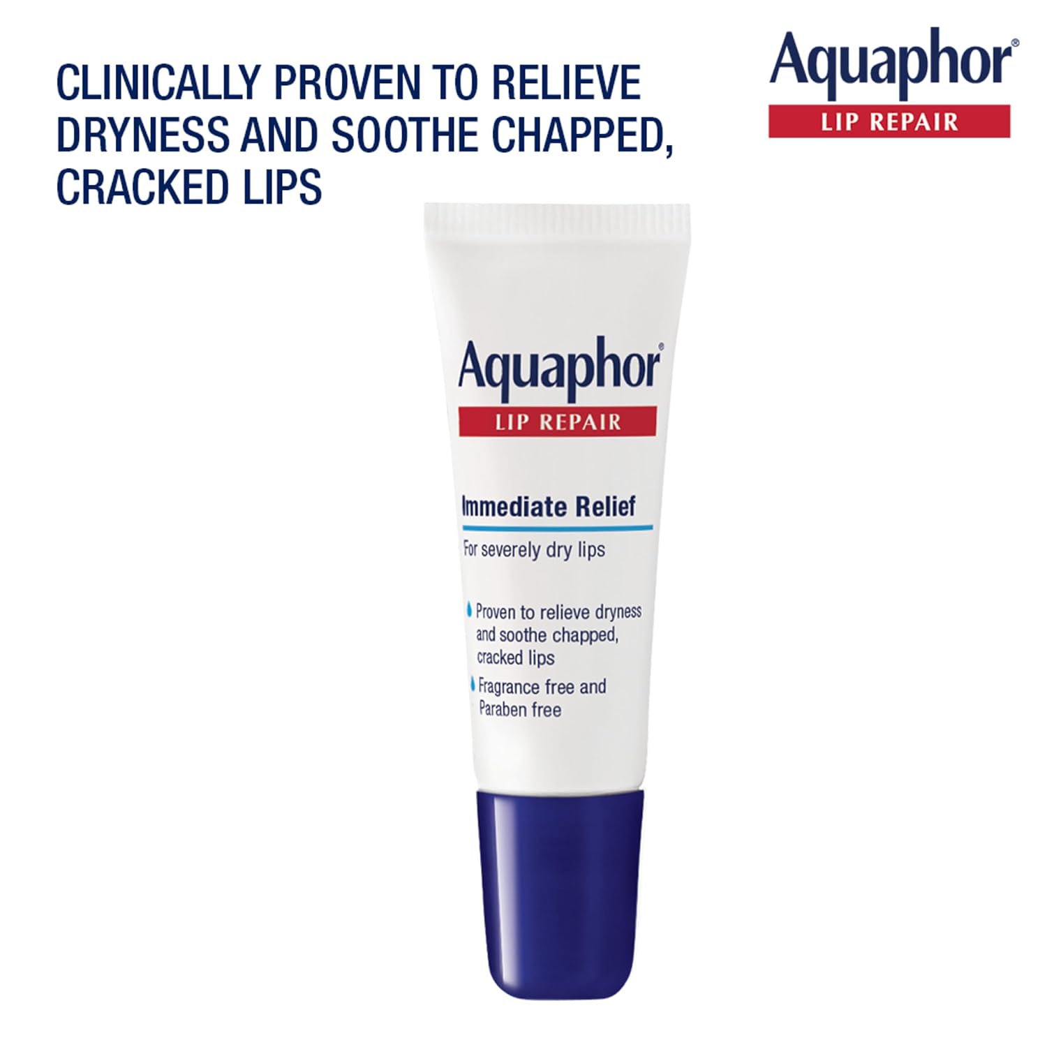 BÁLSAMO LABIAL AQUAPHOR LIP REPAIR 2 X 10 ML - 2