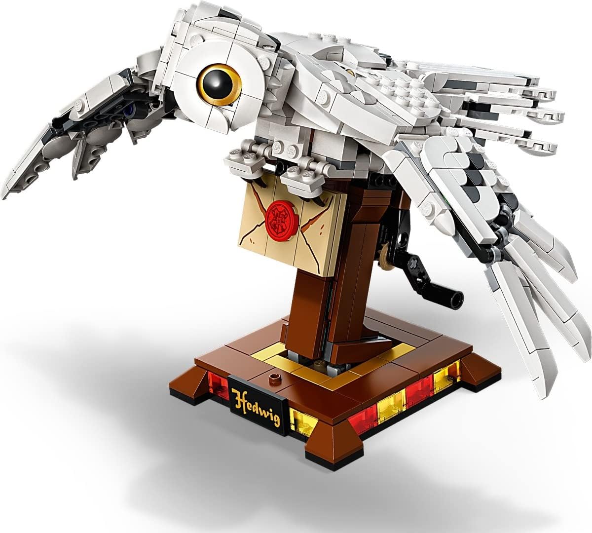 JUGUETE DE CONSTRUCCIÓN LEGO HARRY POTTER 75979 HEDWIG CON ALAS MÓVILES - 4