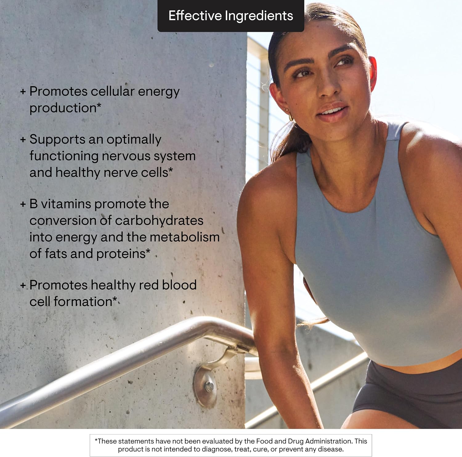 COMPLEJO B BÁSICO THORNE, 8 VITAMINAS B ACTIVAS Y COLINA, 60 CÁPSULAS - 5
