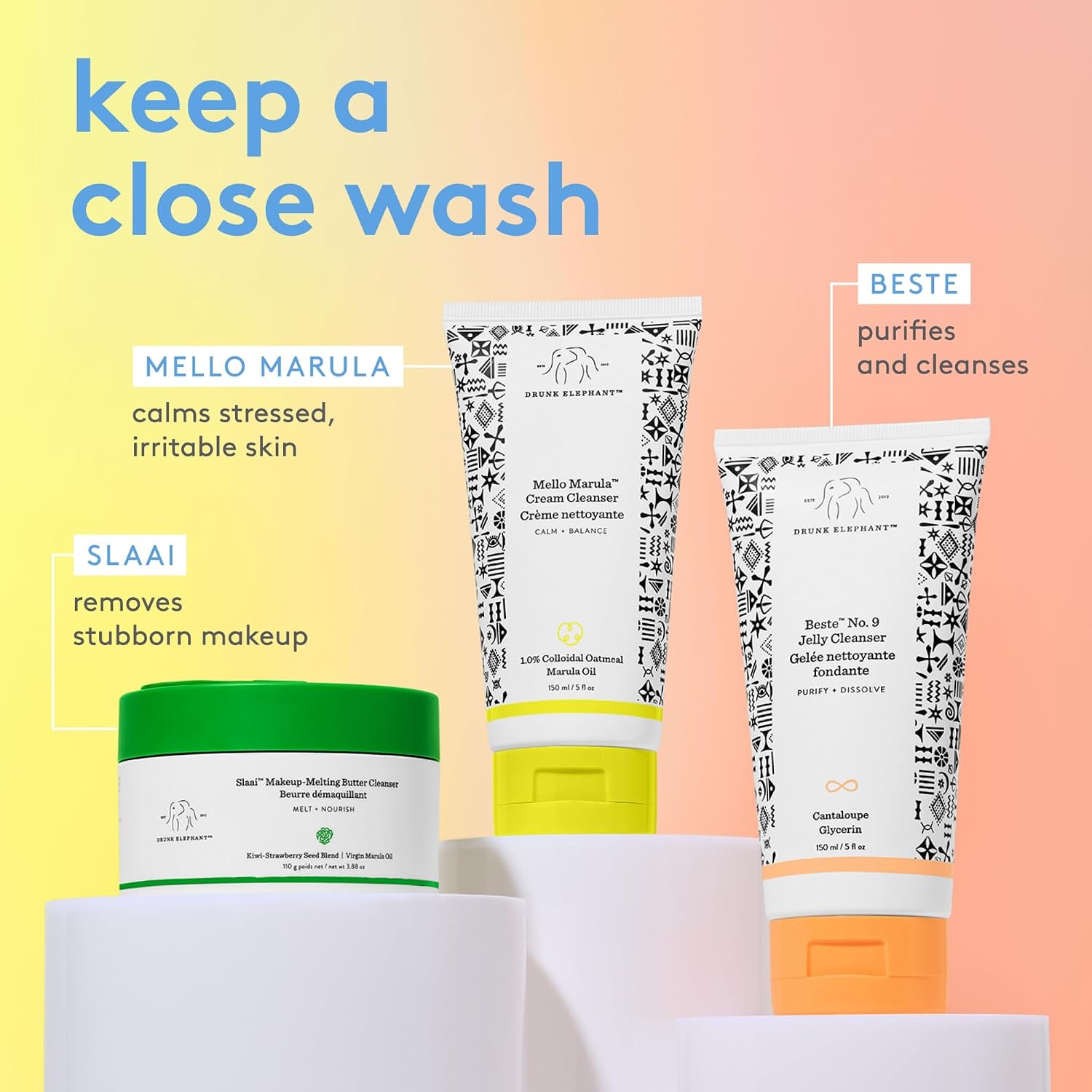 LIMPIADOR FACIAL EN GEL DRUNK ELEPHANT BESTE NO. 9 TAMAÑO VIAJE - 5