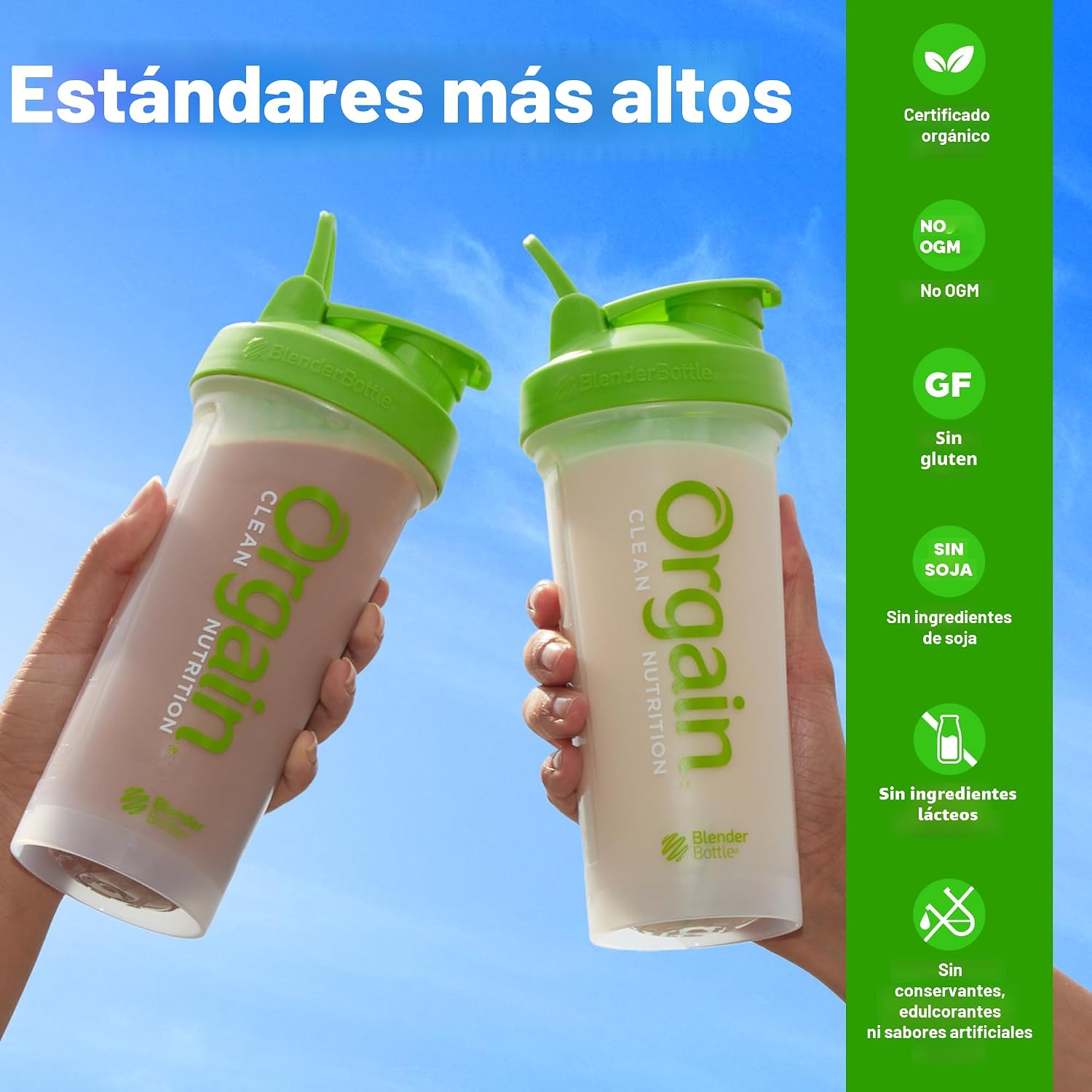 POLVO DE PROTEÍNA ORGAIN VAINILLA BEAN 21G VEGANO 2.03 LB - 4