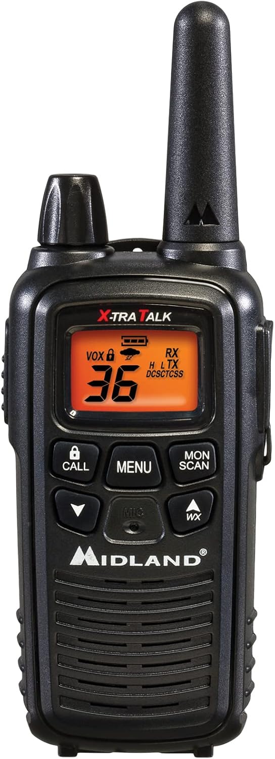 RADIO WALKIE TALKIE MIDLAND LXT600BBX4 FRS NEGRO 8 UNIDADES - 2