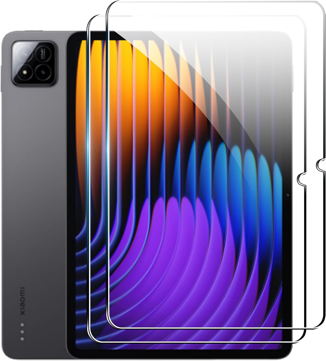 PROTECTOR DE PANTALLA SUTTKUE PARA XIAOMI PAD 7/7 PRO/8/8 PRO VIDRIO TEMPLADO 9H 2 UNIDADES - 1
