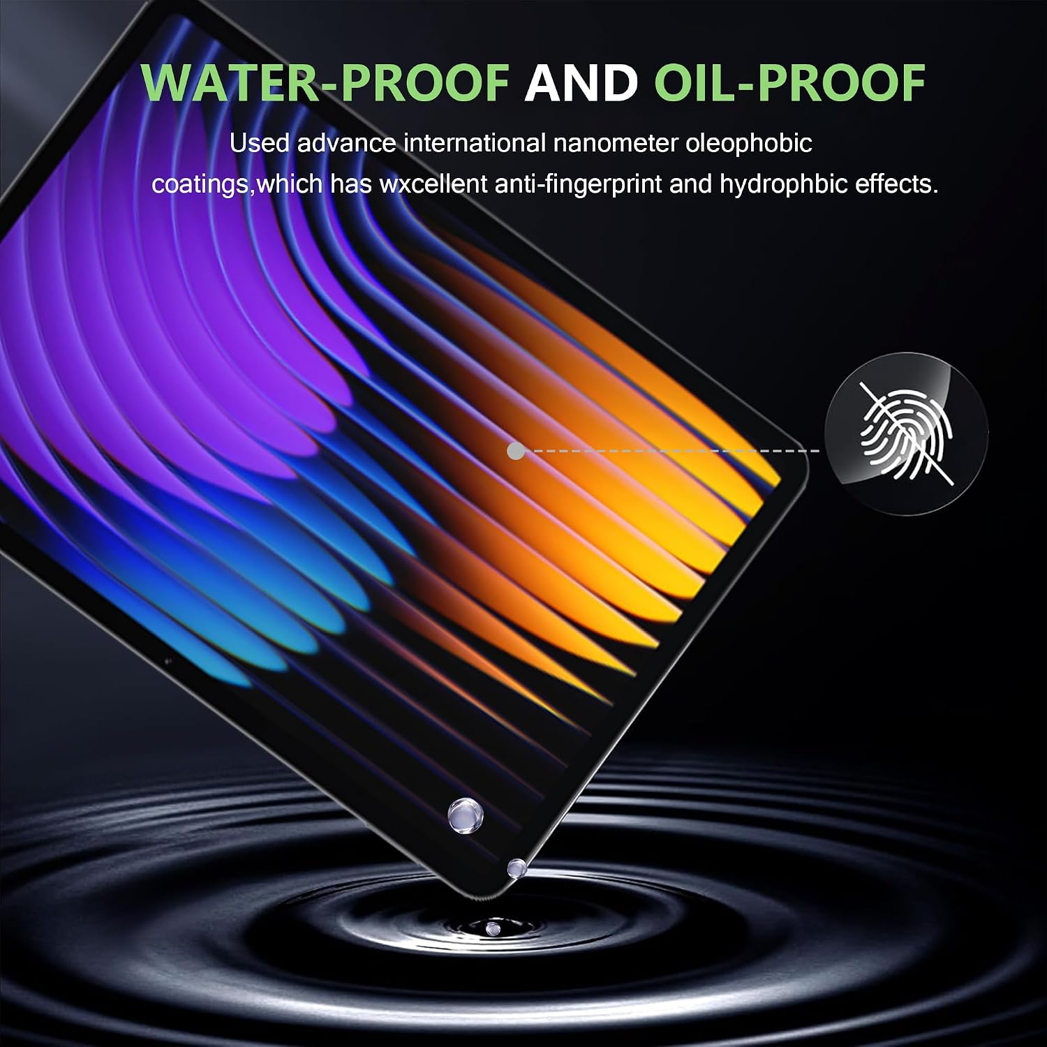 PROTECTOR DE PANTALLA SUTTKUE PARA XIAOMI PAD 7/7 PRO/8/8 PRO VIDRIO TEMPLADO 9H 2 UNIDADES - 4