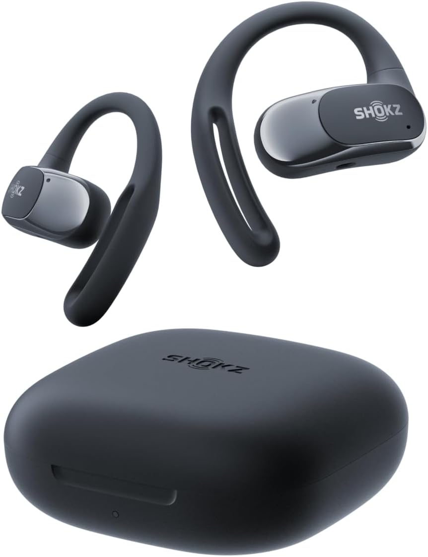 AUDÍFONOS SHOKZ OPENFIT AIR TRUE WIRELESS NEGRO - 1