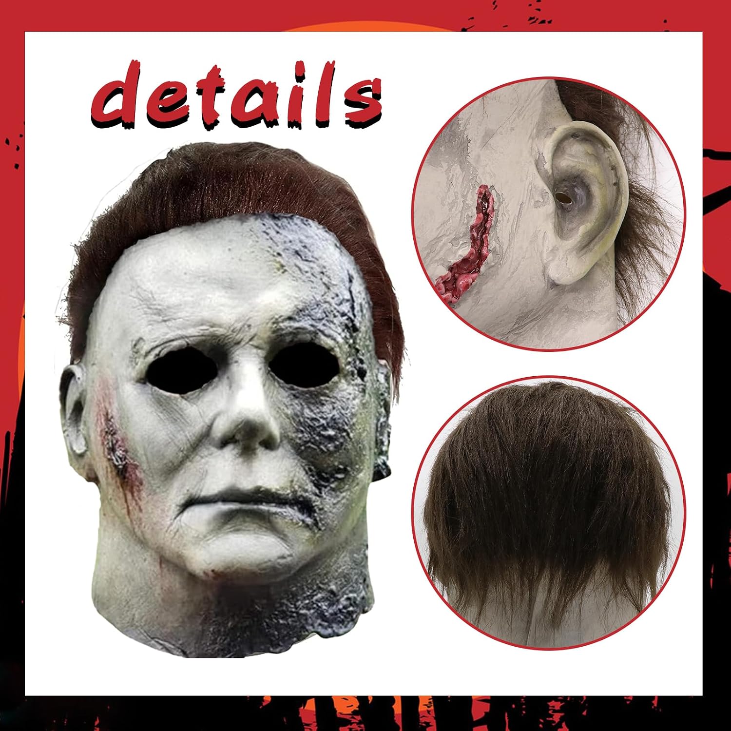 DISFRAZ HOMBRE CSUJEE MÁSCARA MICHAEL MYERS - 2