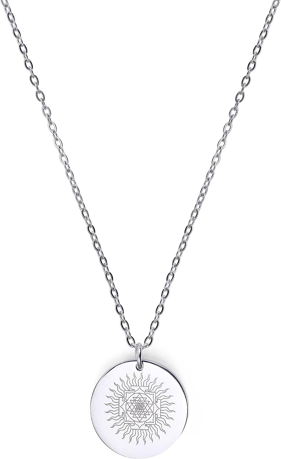 COLLAR SANA NUMERANA GRABOVOI CON GEOMETRÍA SAGRADA PARA HOMBRE Y MUJER - 1