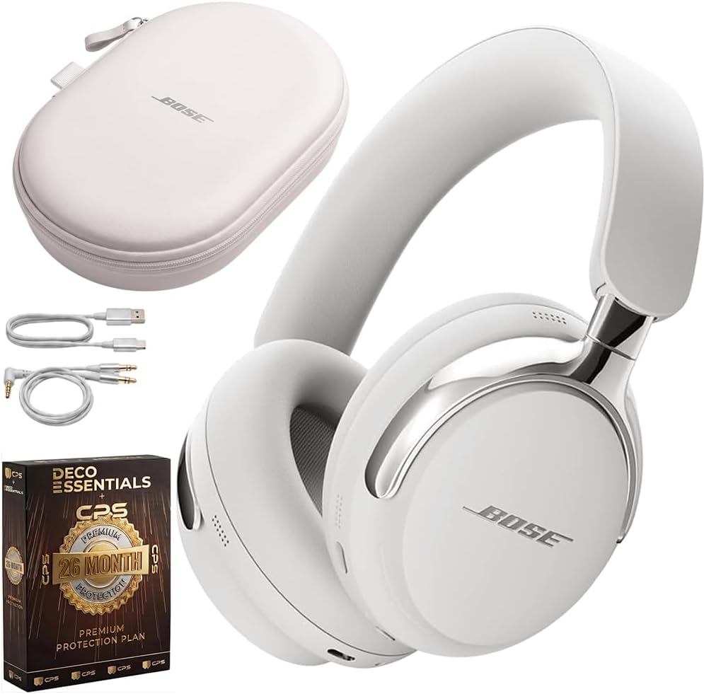 AUDÍFONOS BOSE QUIETCOMFORT ULTRA 2DA GEN OVER-EAR BLANCO HUMO - 1