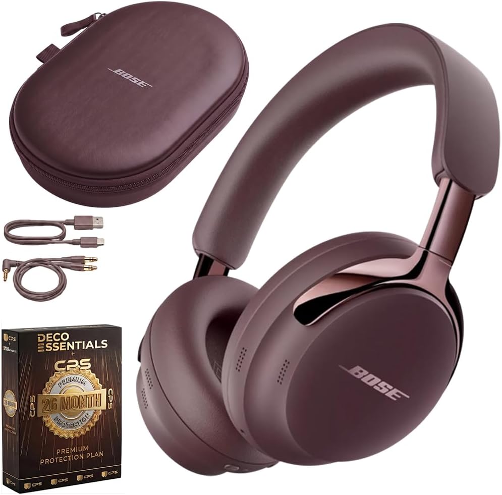 AUDÍFONOS BOSE QUIETCOMFORT ULTRA 2DA GEN OVER-EAR CHERRY CHOCOLATE - 1