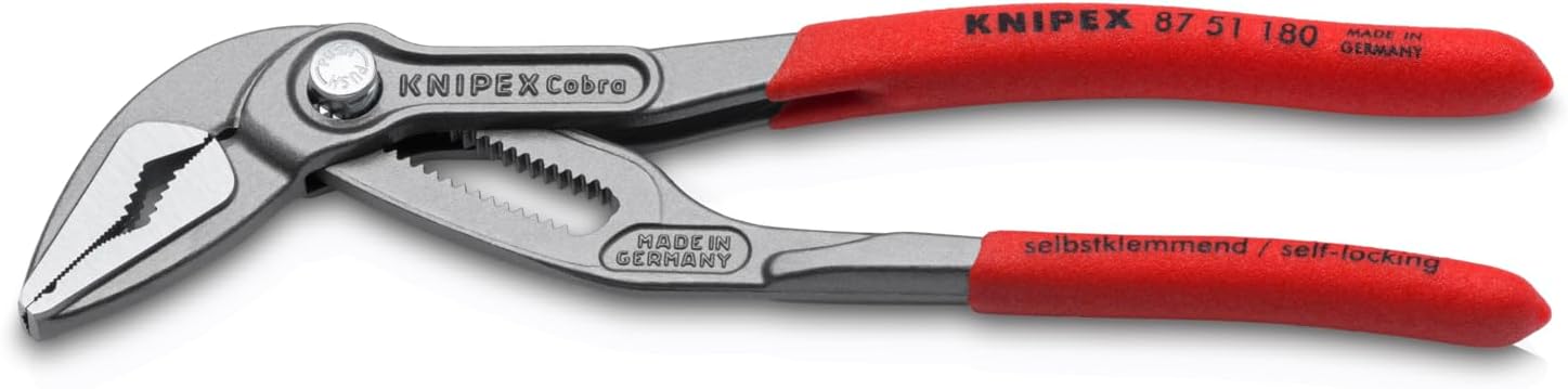 ALICATE KNIPEX 87 51 180 COBRA® ES 7-1/4 PULG CAPACIDAD 1-1/4 PULG - 2
