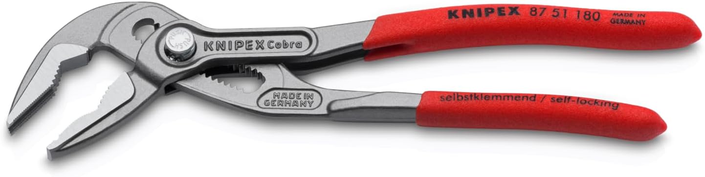 ALICATE KNIPEX 87 51 180 COBRA® ES 7-1/4 PULG CAPACIDAD 1-1/4 PULG - 3