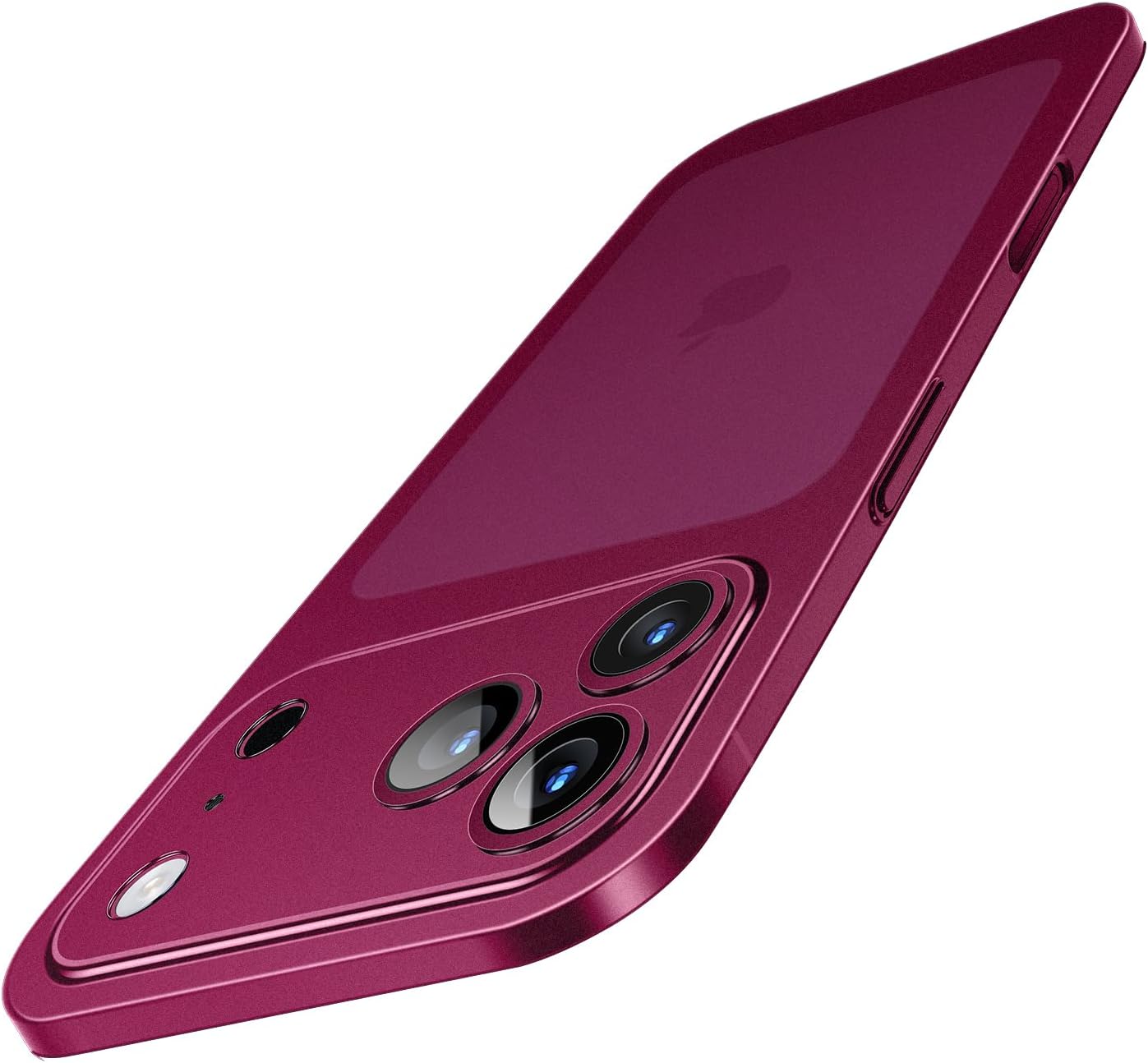 FUNDA PARA IPHONE 18 PRO IHAITUN SLIM 0.2MM VINO - 1