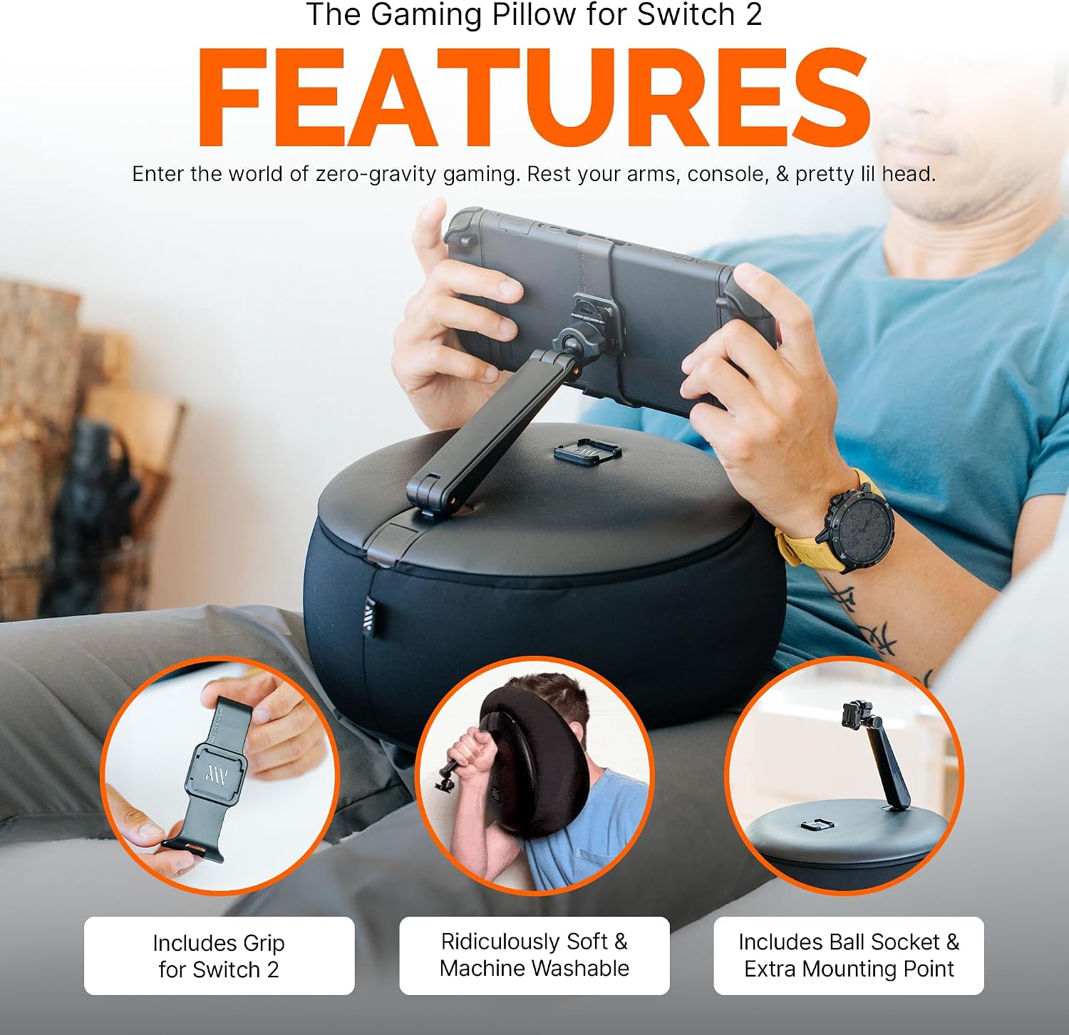ALMOHADILLA GAMING MECHANISM COMPATIBLE CON NINTENDO SWITCH 2 - 2