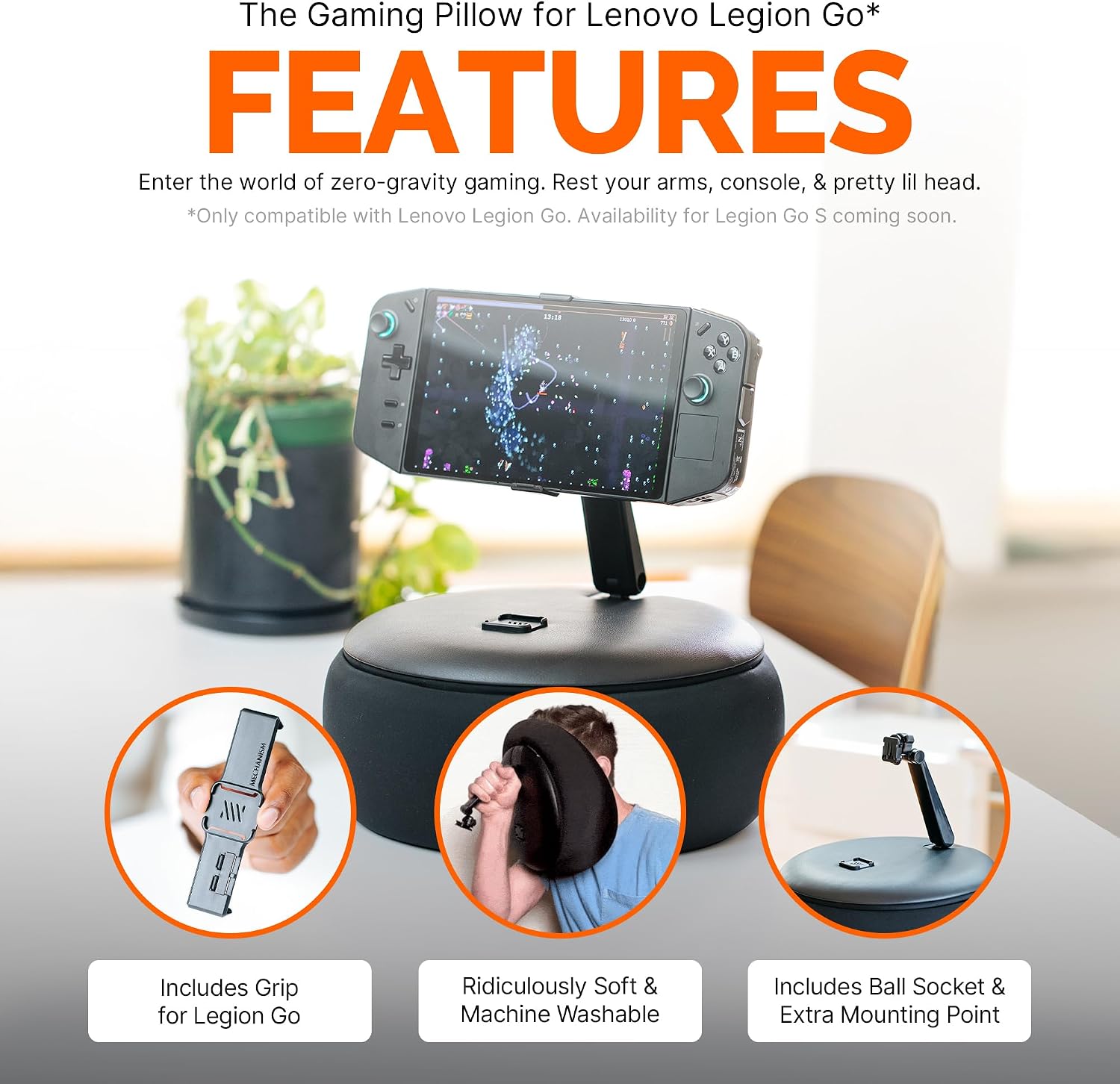 ALMOHADILLA GAMING MECHANISM PARA LENOVO LEGION GO - 2