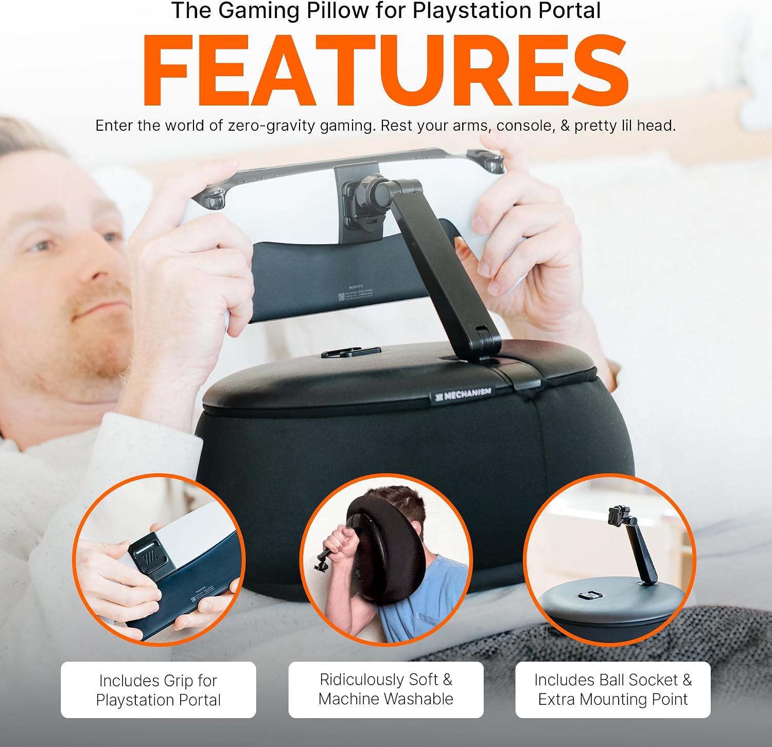 ALMOHADILLA GAMING MECHANISM PARA PLAYSTATION PORTAL - 2