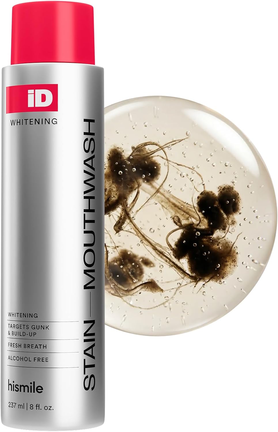 ENJUAGUE BUCAL HISMILE ID STAIN WHITENING 237ML - 1