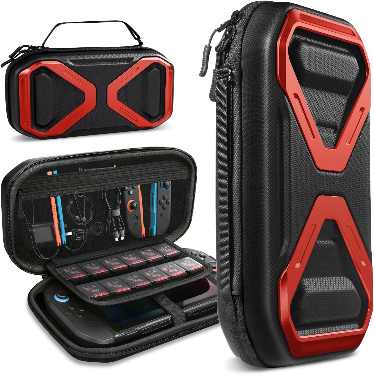 ESTUCHE SUPCASE PRO EDITION PARA NINTENDO SWITCH 2 2025 ROJO - 1