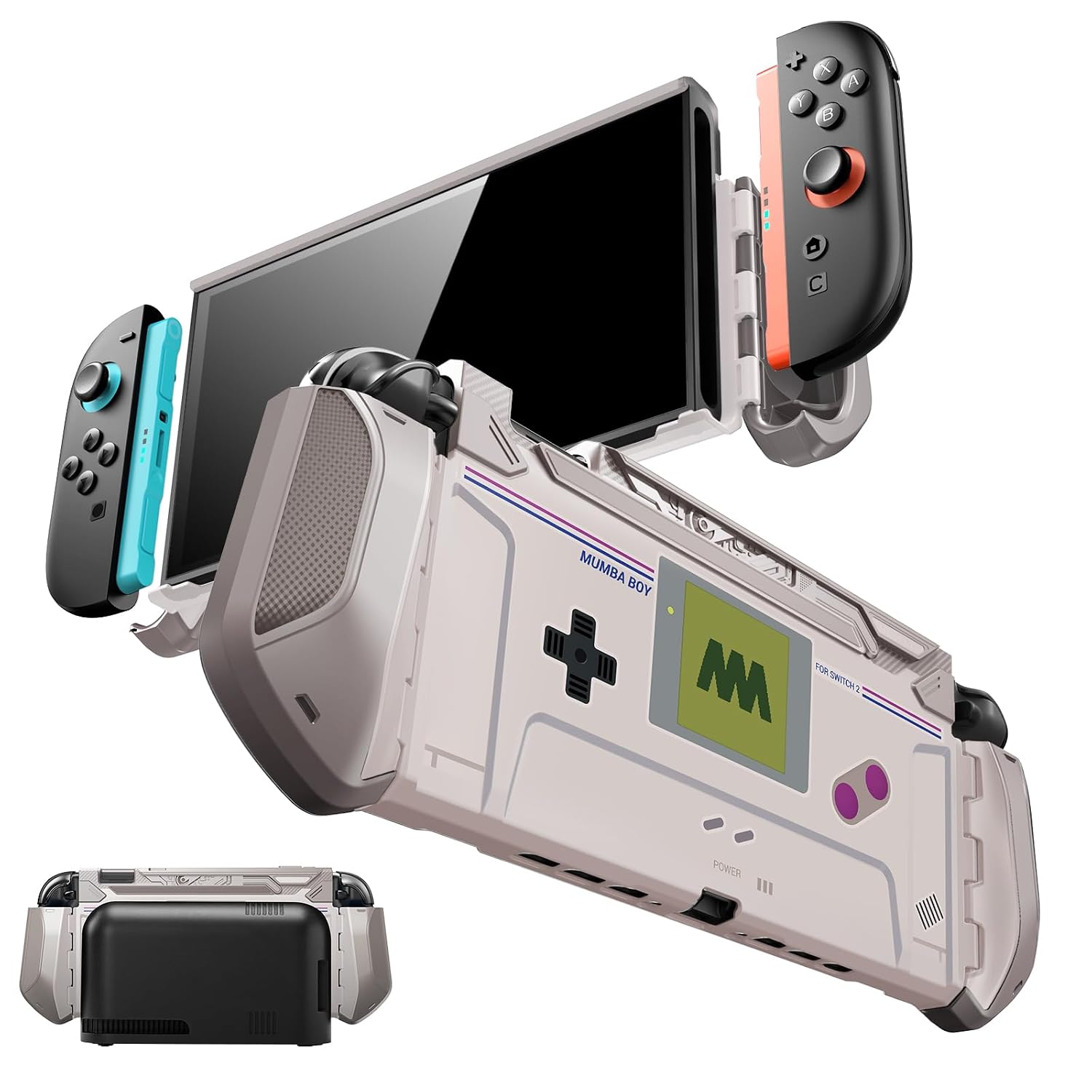 FUNDA PROTECTORA MUMBA BLADE SERIES PARA NINTENDO SWITCH 2 COLOR GAMER - 1