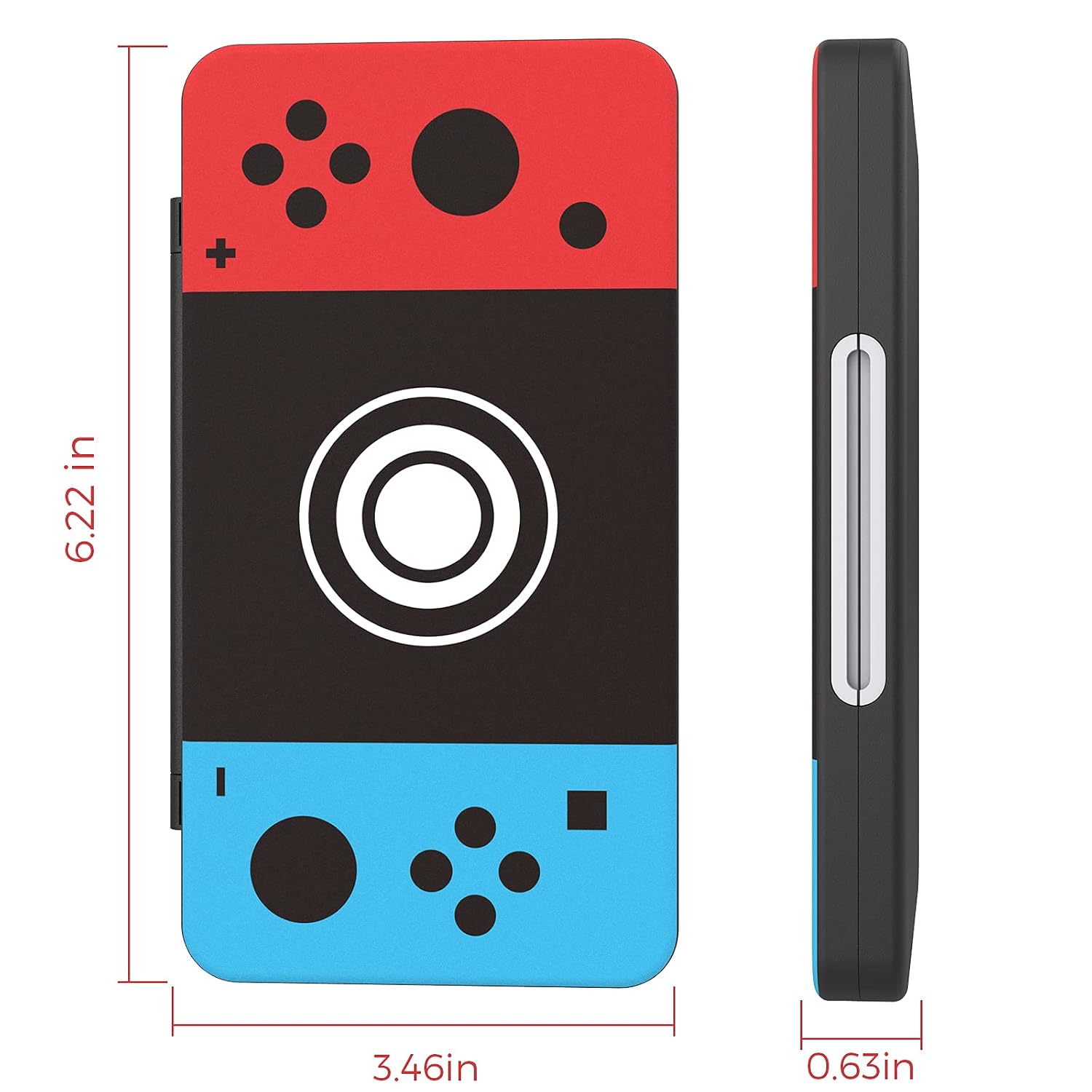 ESTUCHE PARA TARJETAS DE JUEGO HEIYING COMPATIBLE CON NINTENDO SWITCH 2 Y MICRO SD - 5
