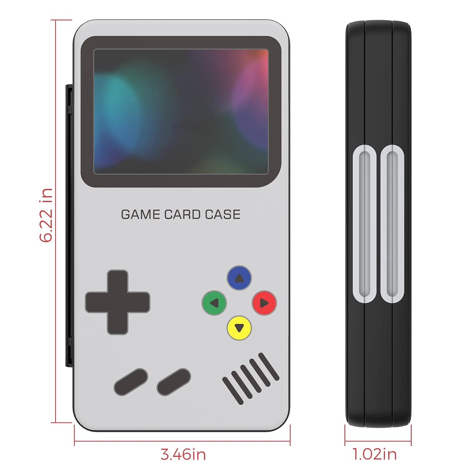 ESTUCHE PARA TARJETAS DE JUEGO HEIYING COMPATIBLE CON NINTENDO SWITCH 2 CAPACIDAD 48 - 5