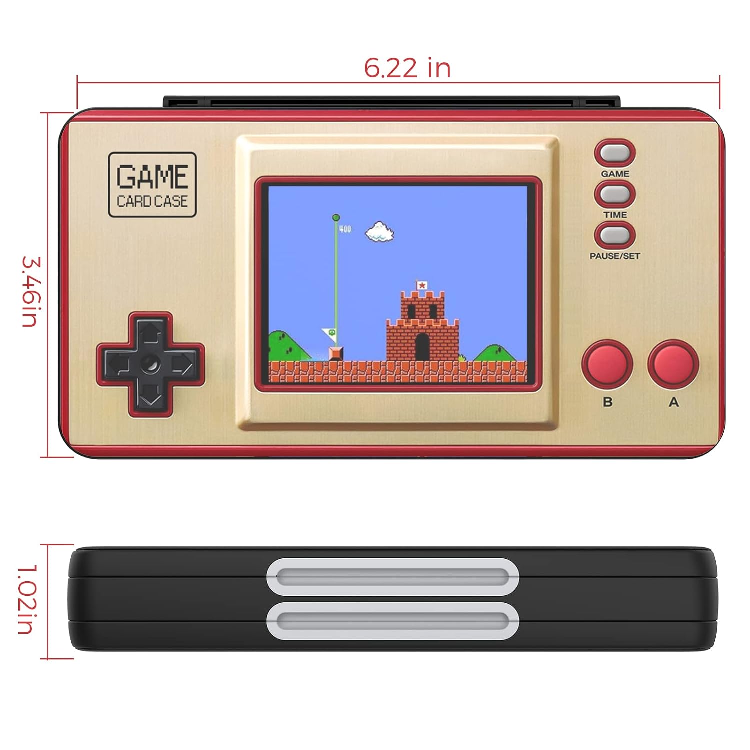 ESTUCHE PARA TARJETAS DE JUEGO HEIYING COMPATIBLE CON NINTENDO SWITCH 2 Y TARJETAS MICRO SD - 5
