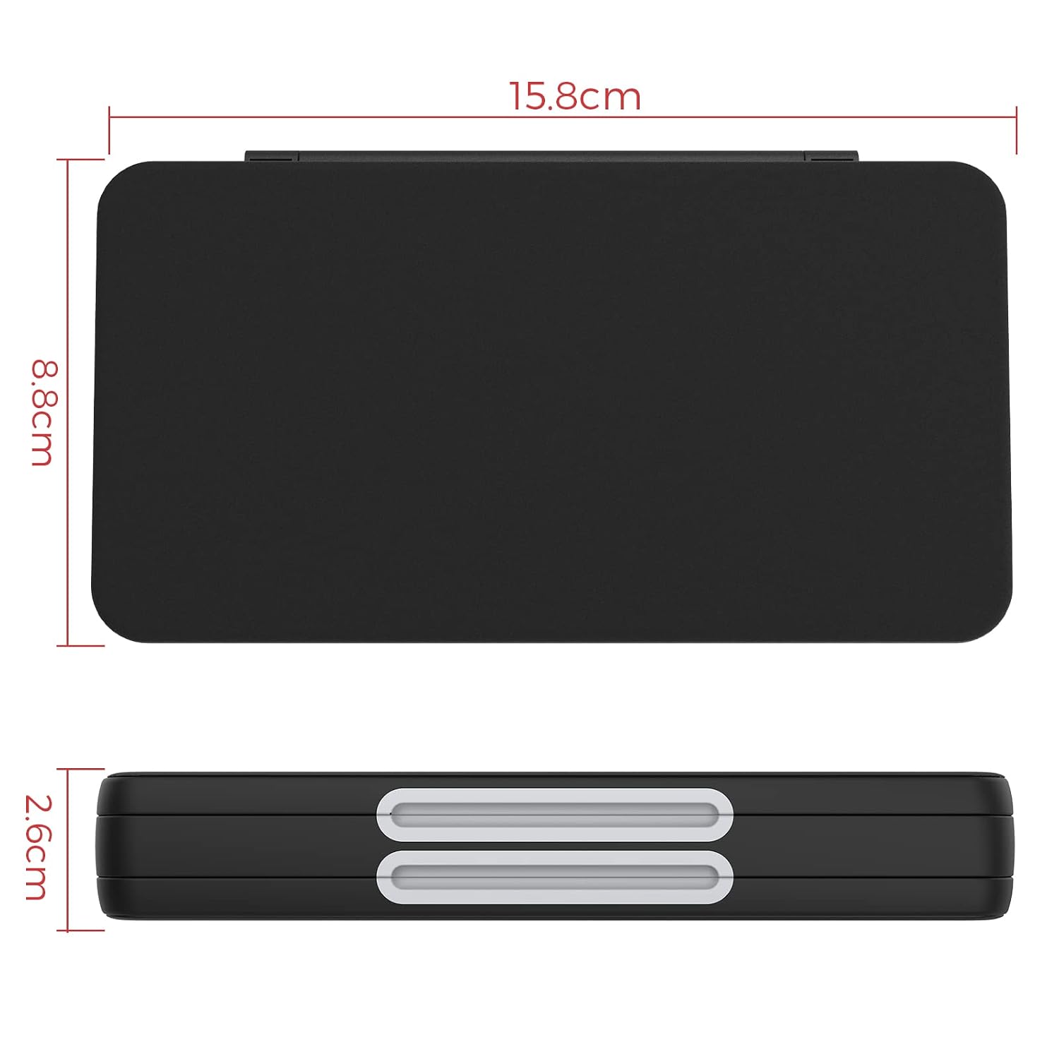 ESTUCHE PARA TARJETAS DE JUEGO HEIYING COMPATIBLE CON NINTENDO SWITCH 2 Y TARJETAS MICRO SD - 5