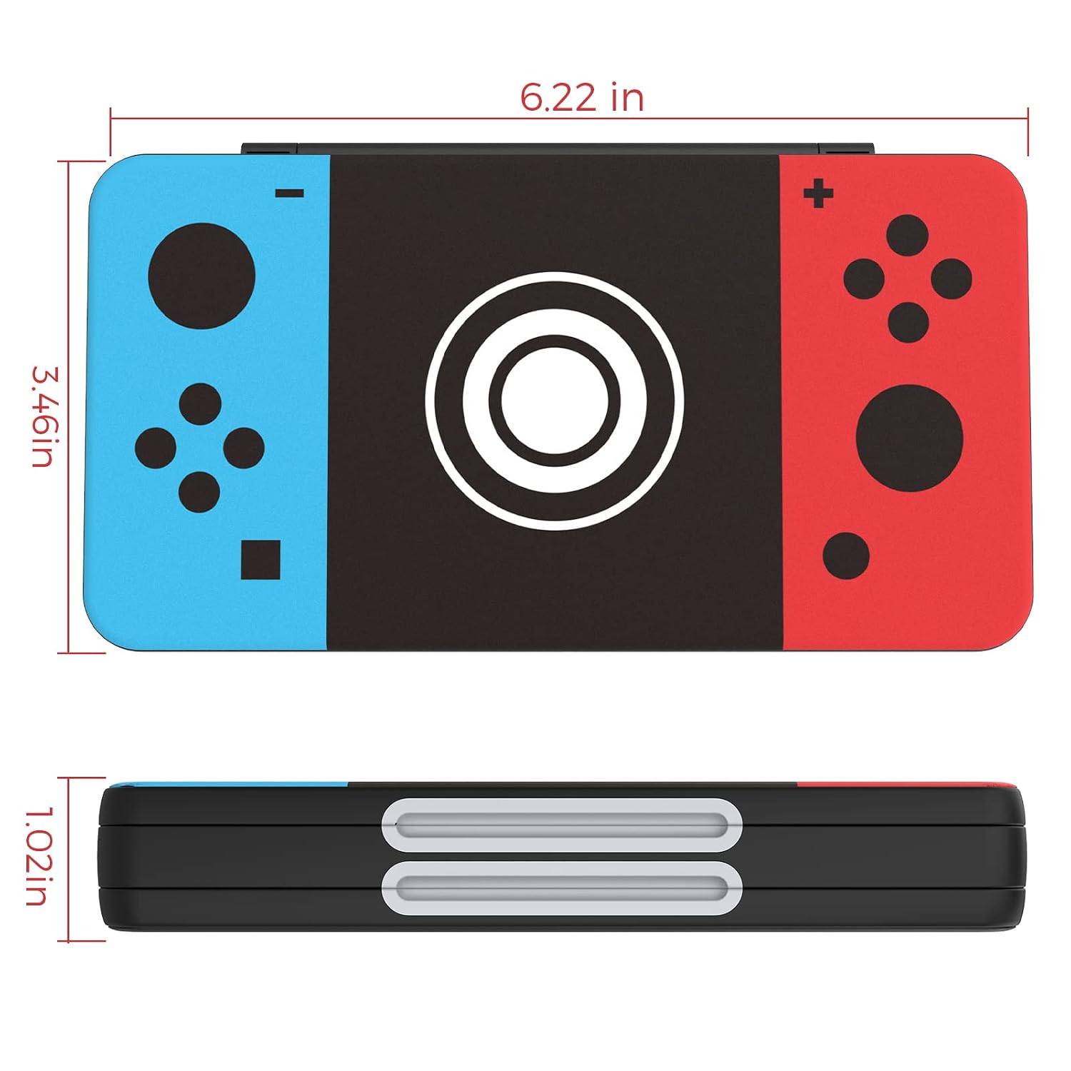 ESTUCHE PARA TARJETAS DE JUEGO HEIYING COMPATIBLE CON NINTENDO SWITCH 2 Y TARJETAS MICRO SD - 5