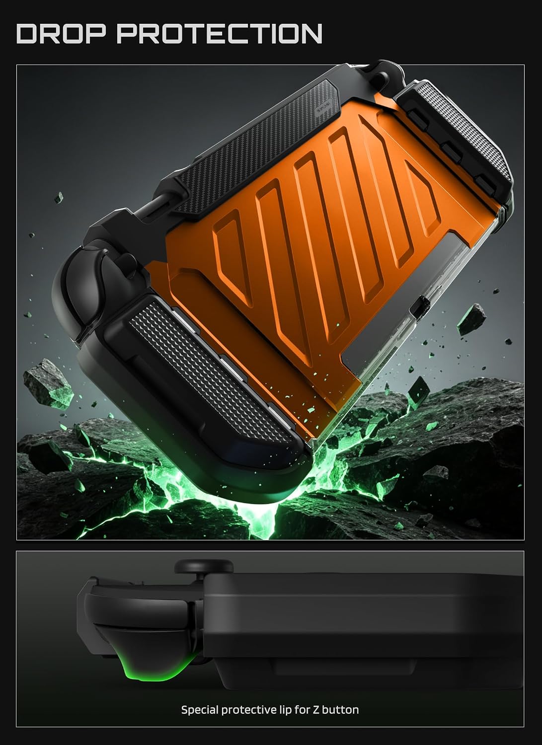 FUNDA SUPCASE UNICORN BEETLE PRO PARA NINTENDO SWITCH 2 2025 CORAL - 4