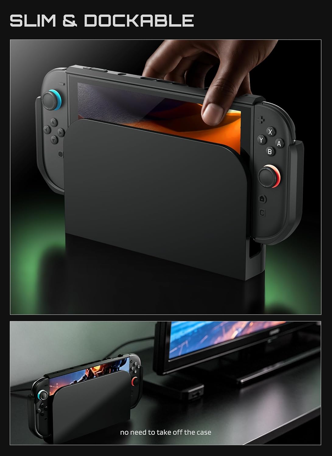 FUNDA SUPCASE UNICORN BEETLE PRO PARA NINTENDO SWITCH 2 2025 CORAL - 5