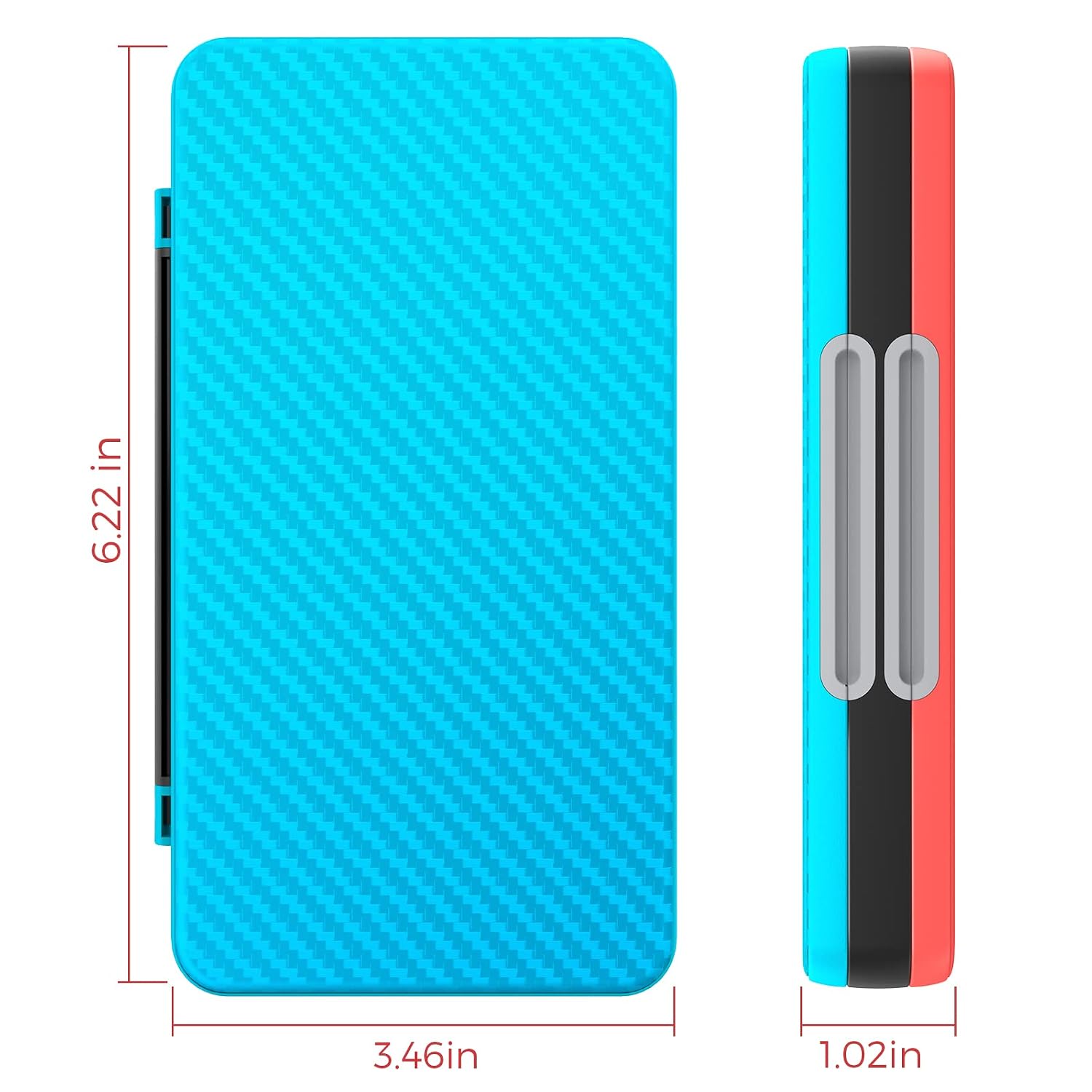ESTUCHE PARA TARJETAS DE JUEGO HEIYING COMPATIBLE CON NINTENDO SWITCH 2 Y TARJETAS MICRO SD - 5