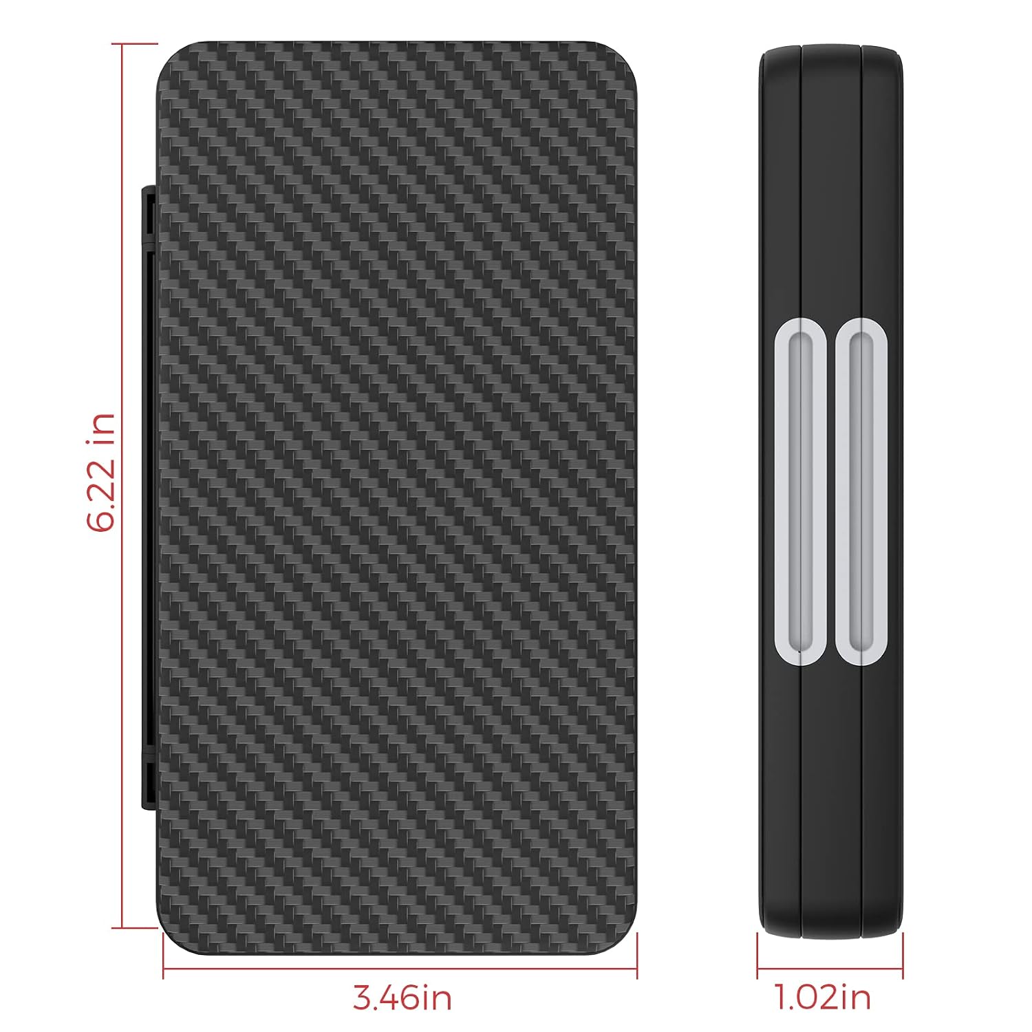 ESTUCHE PARA TARJETAS DE JUEGO HEIYING COMPATIBLE CON NINTENDO SWITCH 2 Y TARJETAS MICRO SD - 5