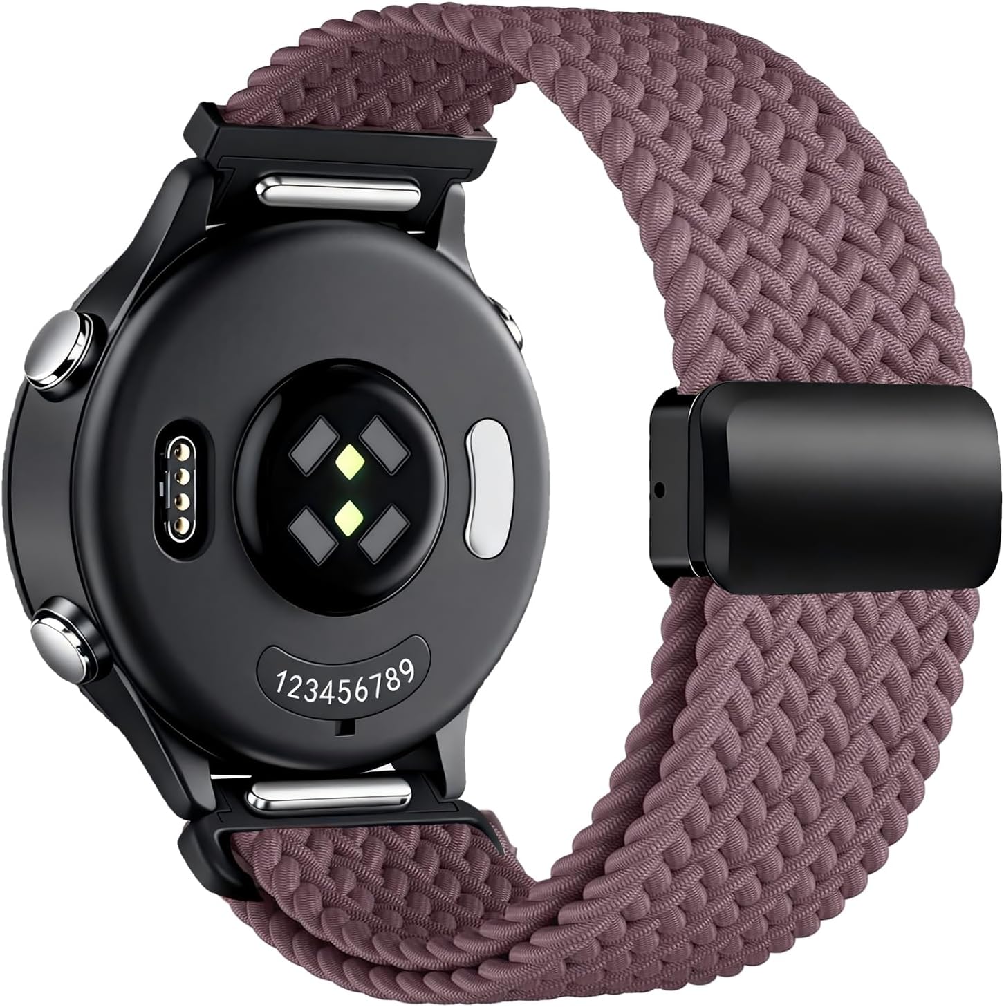 CORREA YEAHXING COMPATIBLE CON COROS PACE 4/3 APEX 2 PRO/APEX PRO 22MM SMOKE PURPLE - 1