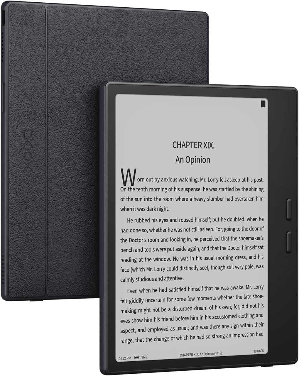 TABLET BOOX GO 7 B/W E INK 4G 64GB SOPORTE STYLUS INKSENSE NEGRO - 1