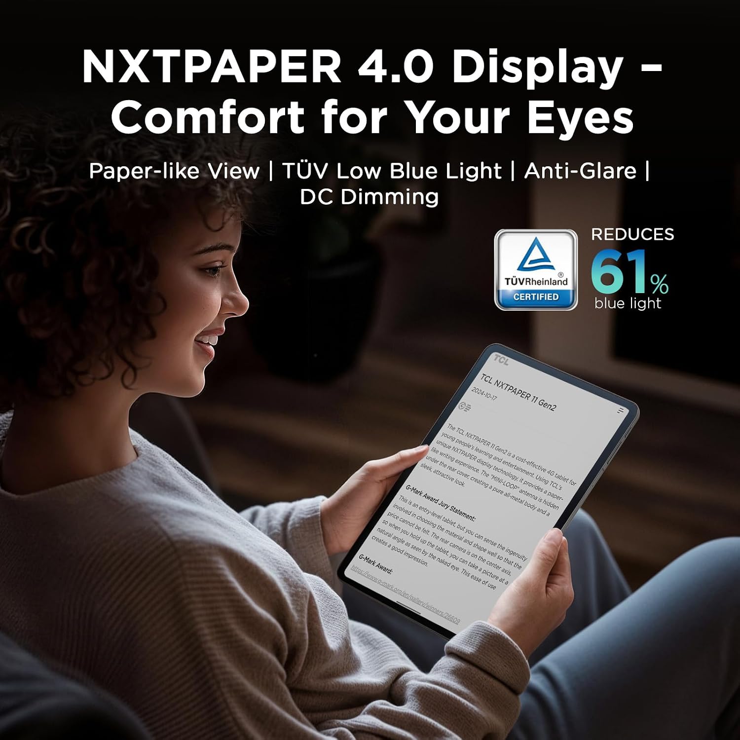 TABLET TCL NXTPAPER 11 GEN 2 6+64GB - 3