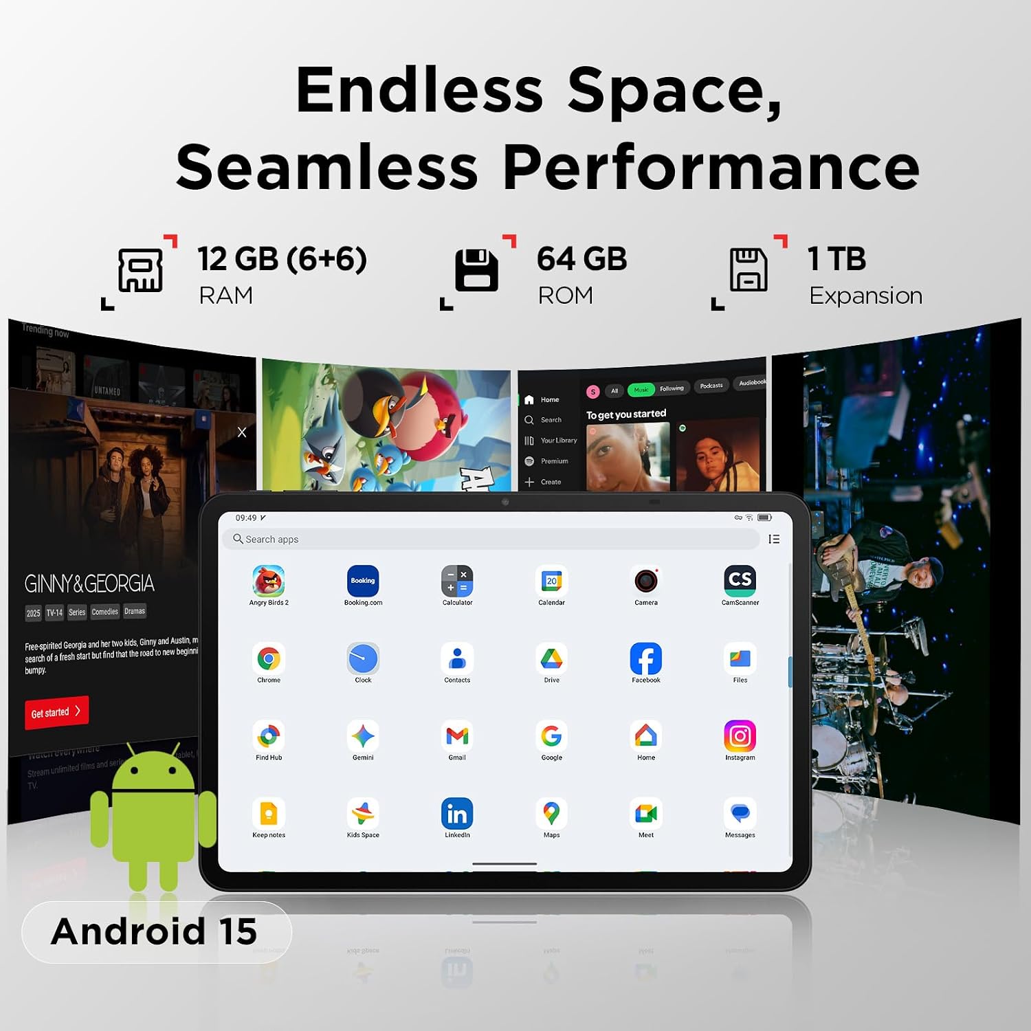 TABLET TCL NXTPAPER 11 GEN 2 6+64GB - 5