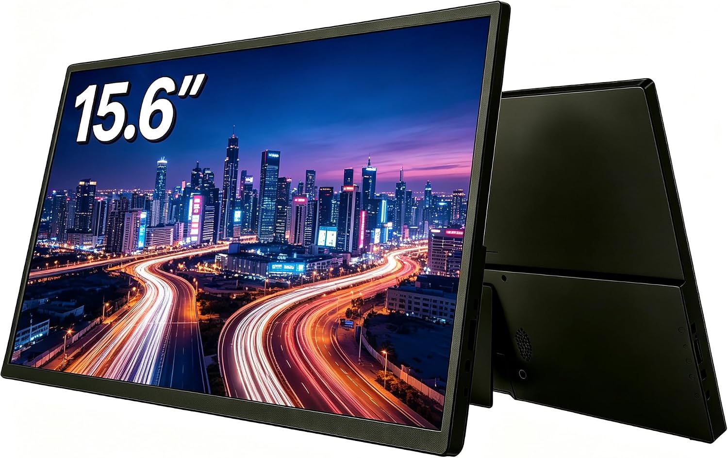 MONITOR PORTÁTIL JUSTTHINK 15.6 PULGADAS USB-C HDMI - 1