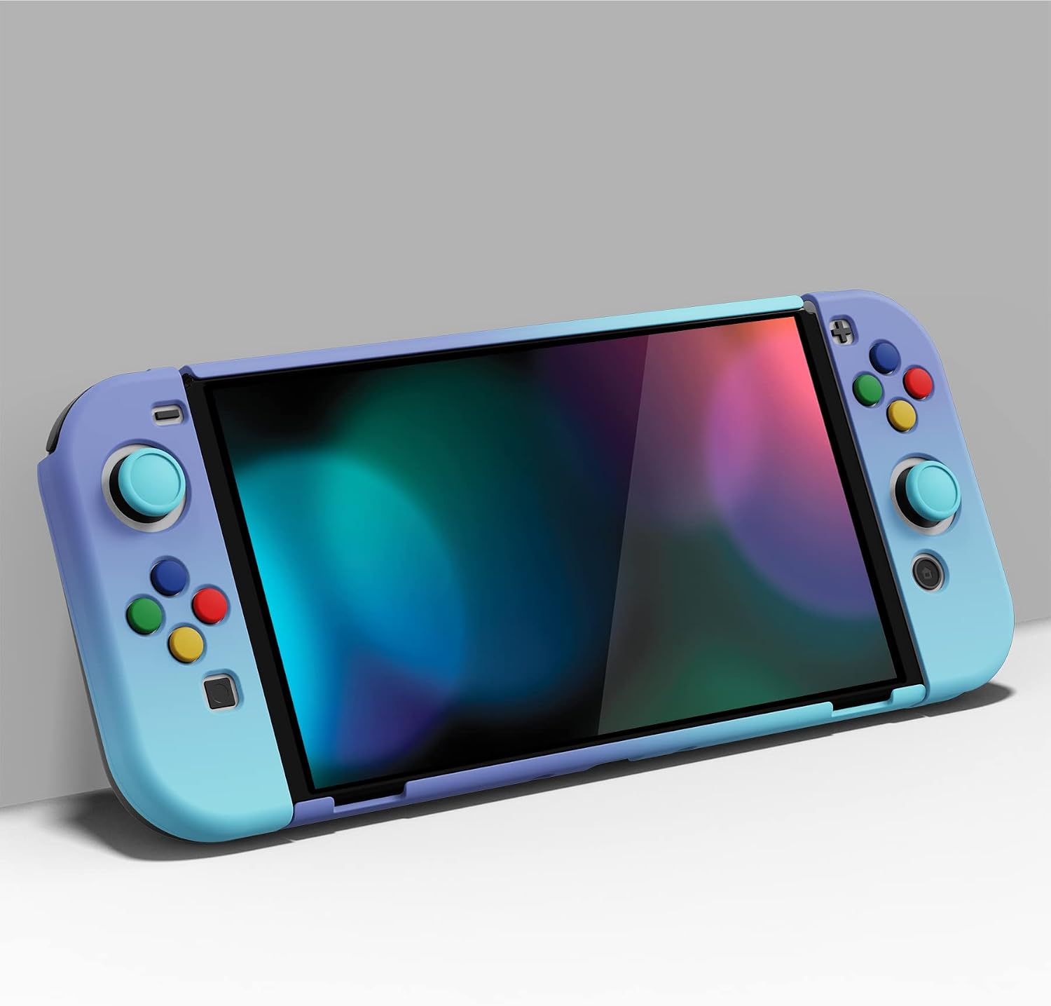 FUNDA PROTECTORA PLAYVITAL ALTERGRIPS PARA NINTENDO SWITCH OLED COLOR VIOLETA DEGRADADO - 4