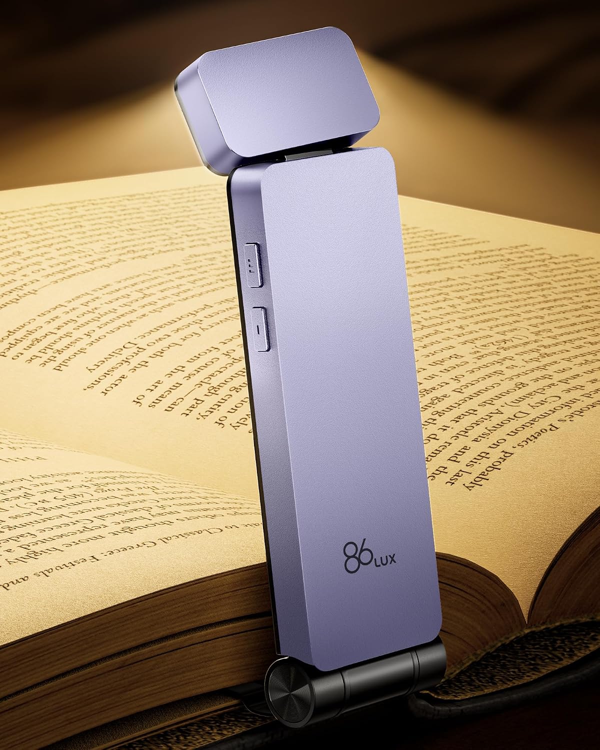 LÁMPARA DE MESA 86LUX BOOK LIGHT RECARGABLE CON CLIP LED PARA LECTURA - 1