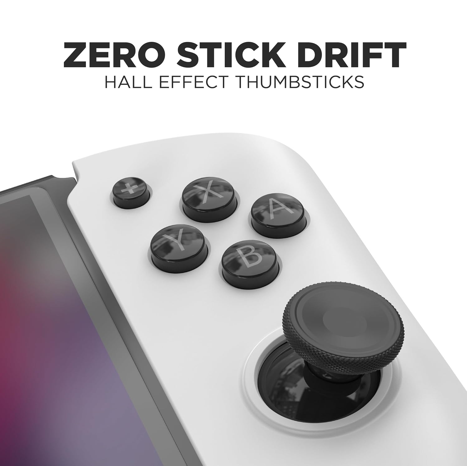 MANDO PROFESIONAL CRKD NITRO DECK PARA NINTENDO SWITCH Y SWITCH OLED BLANCO - 4