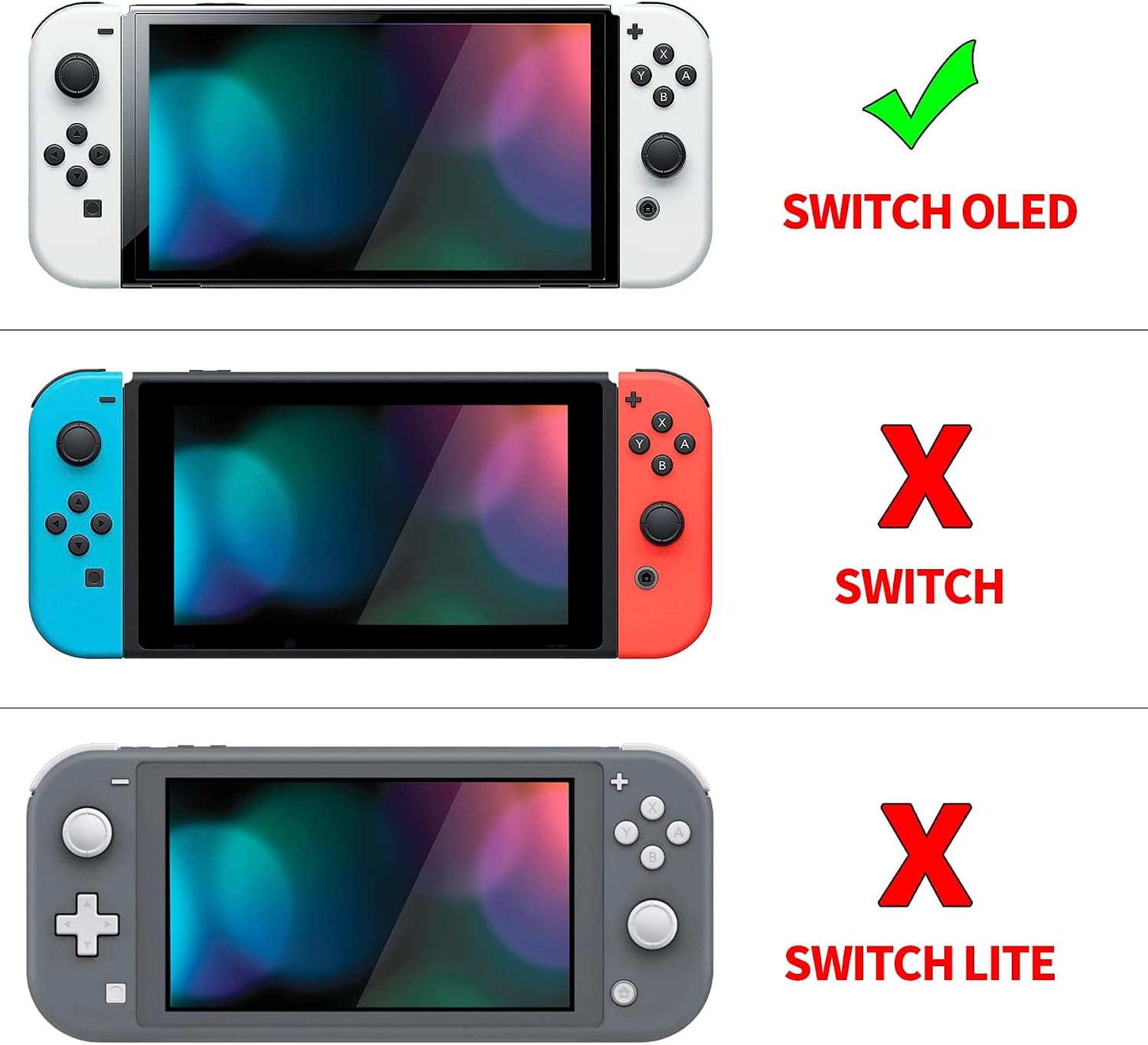 FUNDA PROTECTORA PLAYVITAL ALTERGRIPS PARA NINTENDO SWITCH OLED BLANCA - 2