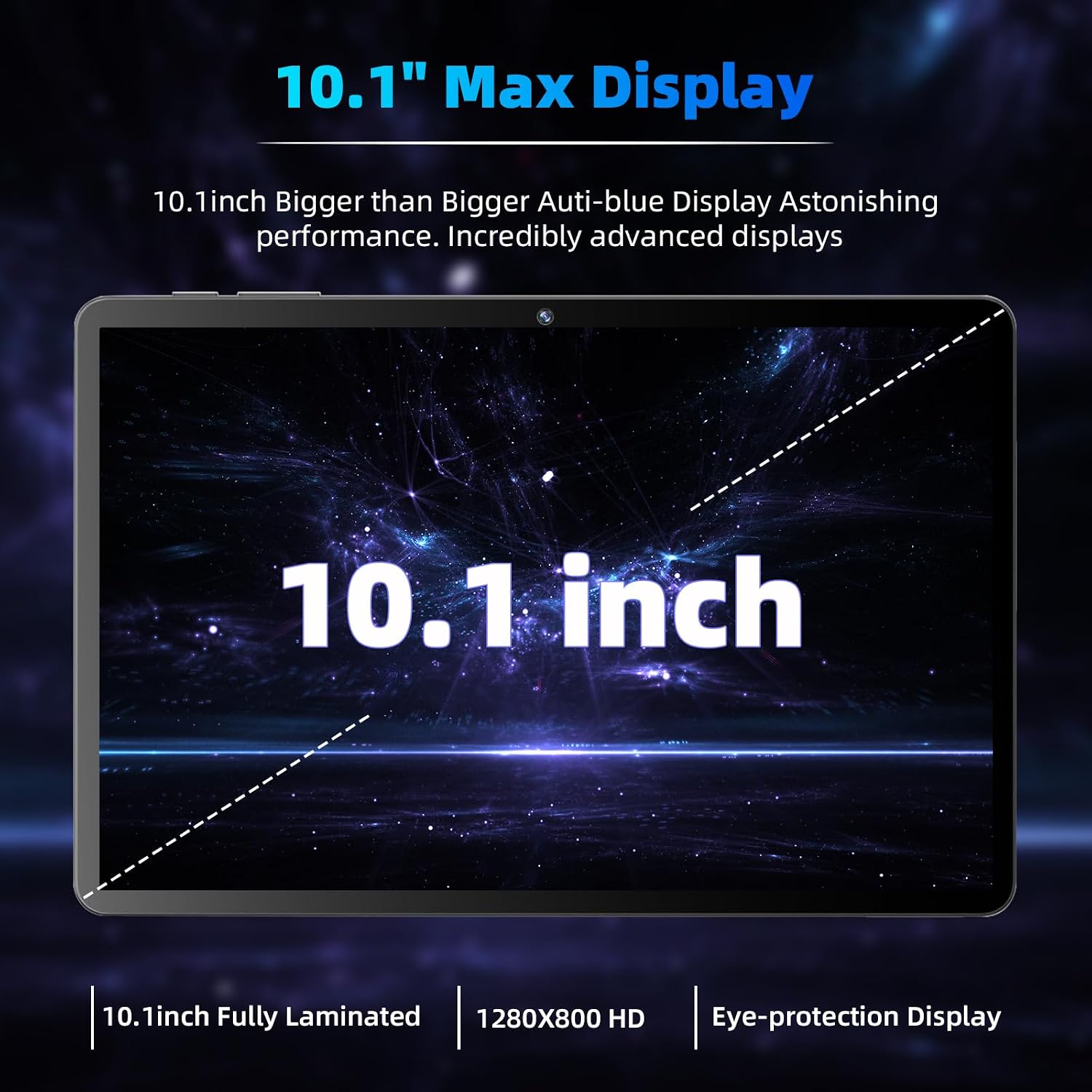 TABLET TUOHAITIME ANDROID 16 10 PULGADAS OCTA CORE AZUL - 4